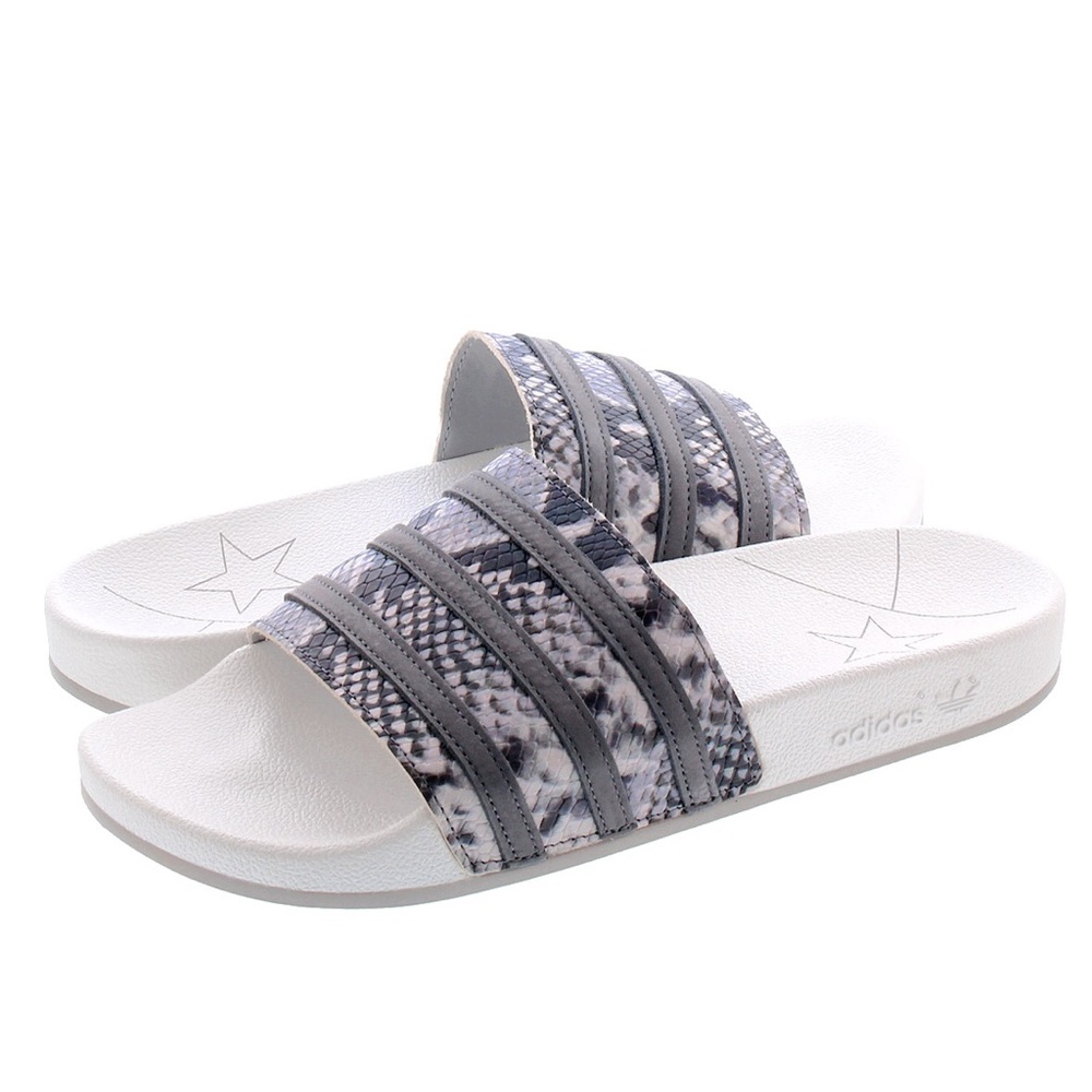 Limited Edition Adidas Adilette Slides Leather 39
